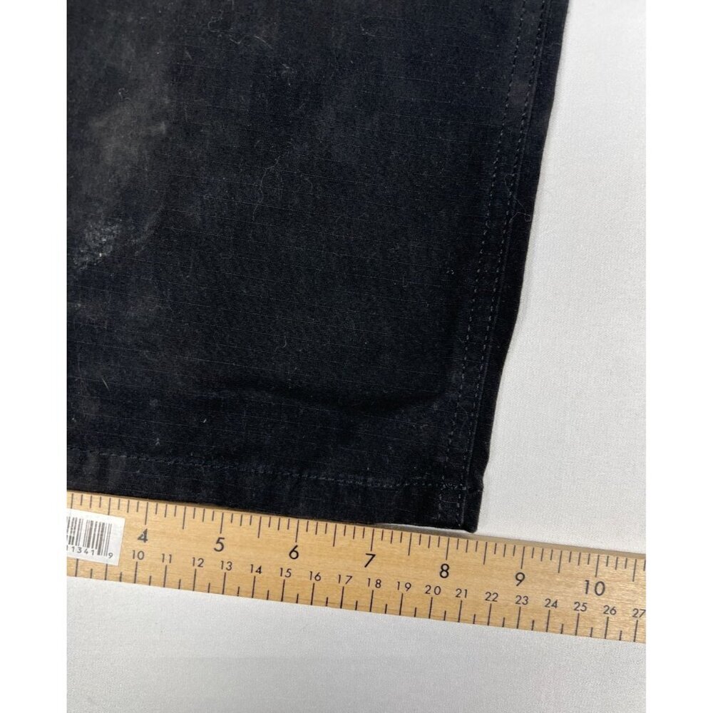 Carhartt Men 32x27 Black Rugged Flex Relaxed Fit Cargo Work Pants - Picture 7 of 8